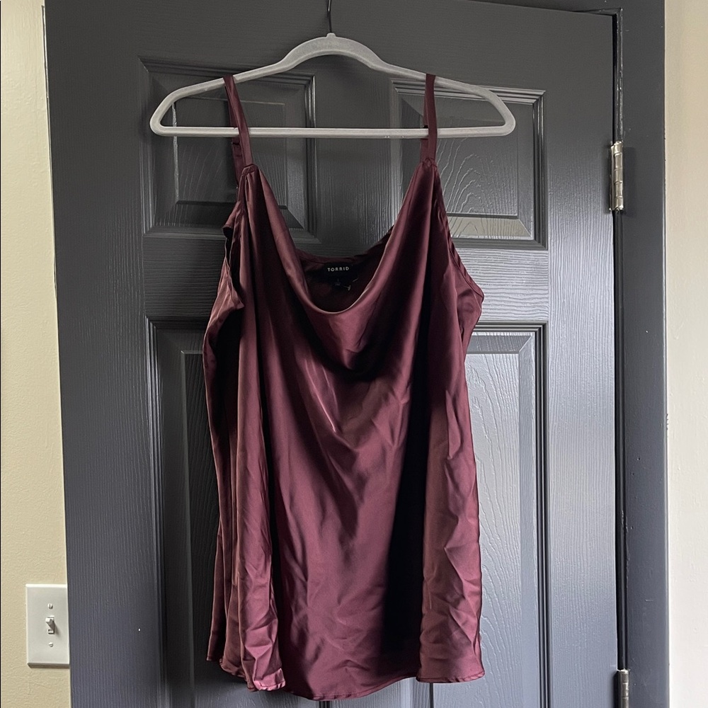 NWOT torrid Satin Tank Top